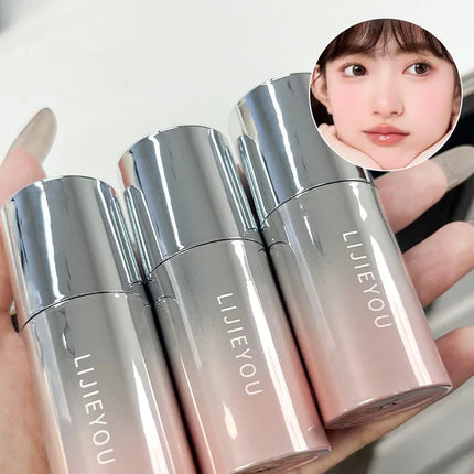 Velvet Liquid Blush Matte Sponge Head Blusher Natural Lasting Brighten facial Contour Blush Tint Makeup