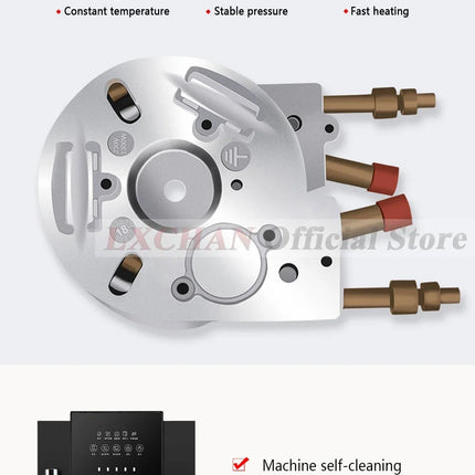 HomeWise Full Automatic 19 Bar Coffee Maker Coffee Bean Grinder Milk Foam Espresso Coffee Machine Hot Water and Milk Froth
