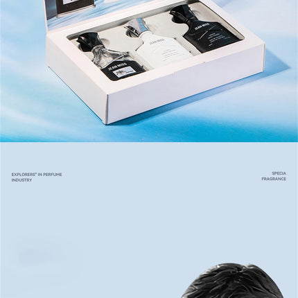 Fresh Natural 90ml Perfume Men Gift Box 3pcs Set Lasting Cologne Scent Perfumy Męskie Charming Man Perfumes Hombres Originales