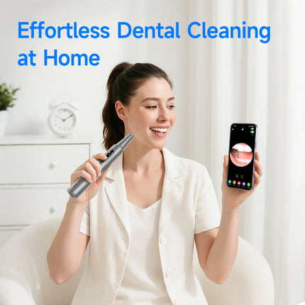 Visual Ultrasonic Dental Scaler For Teeth Tartar Remover IPX6 Five Mode Electric Teeth Cleaner Teeth Cleaning Tools Oral Care