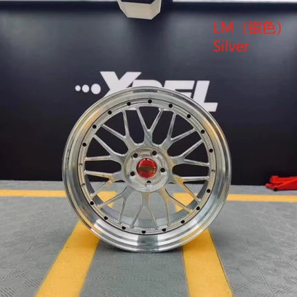 Wheel Model Car Ornaments RAYS Metal Wheel RID Aluminum Alloy Simulation Forging Wheel Modification Creative Desktop Toy