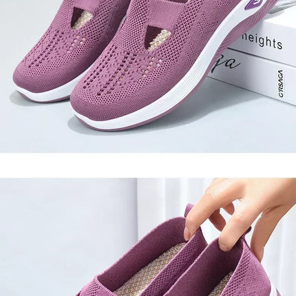 Women's Casual Shoes Breathable Comfortable Orthopedic Shoes Non Slip Sneakers For Spring And Summer New Arrival Women Mesh