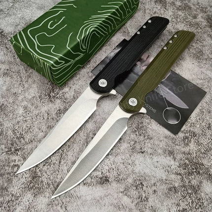 3810 Mini Folding Knife 8CR13MOV Blade G10 Handle EDC Camping Knife Survival Adventure Knife Outdoor Portable Pocket Knife