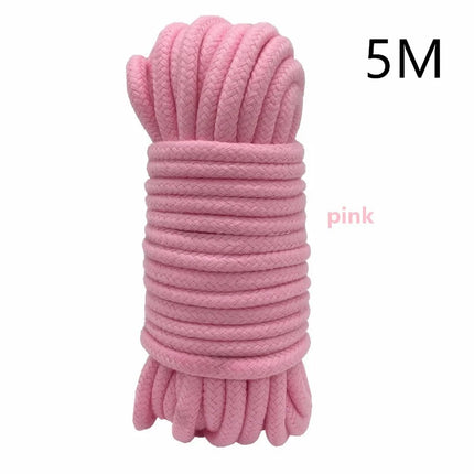 Cotton Exotic Shibari Accessory of Handcuffs Bondage Rope for Men Women Fetish Slave Cosplay Binder Restraints Touch Tie Up Fun