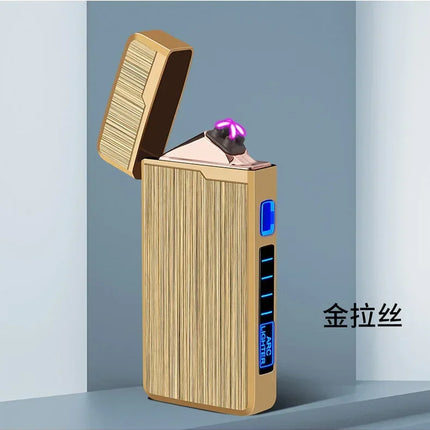 Rechargeable Plasma Dual Arc Lighter for Smokers Electric Encendedores Eléctrico Lighter Rechargeable Type C Type