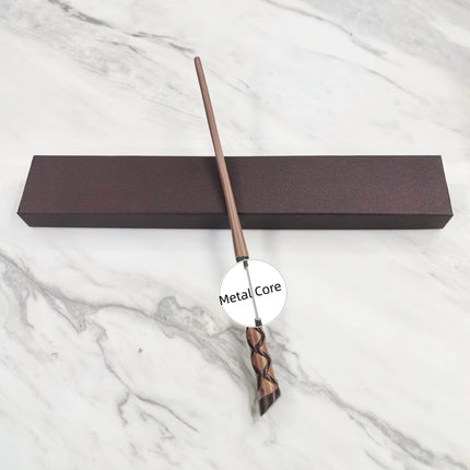 Anime Cosplay Show Metal Core Magic Wand With Box Decoration Toy Accessories For Kids Bacchetta Plastic Magic Stick