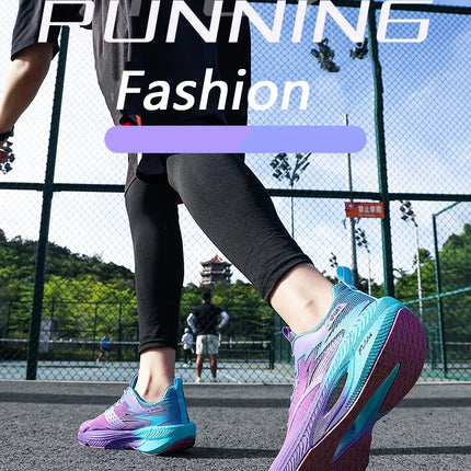 Sneakers Men Mesh Breathable Running Shoes Unisex Light Soft Thick Sole Hole Couple Shoes Athletic Sneakers Women Shoes Sport