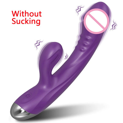 Clit Sucker Vagina G-Spot Vibrator for Women Dildo Vibrator Clitoris Sucking Stimulator Female Masturbation Sex Toy for Women