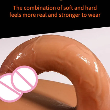 Silicone Pegging Strapon Penis Pants Dildo for Women Realistic Dildos Masturbators Penis Sex Toys for Women Lesbians Adults 18+
