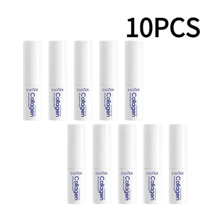 1/3/5/10PCS Collagen Lip Balm Fall And Winter Anti-Cracking Moisturizing Lip Balm Improve Hydration Plumping Antiaging