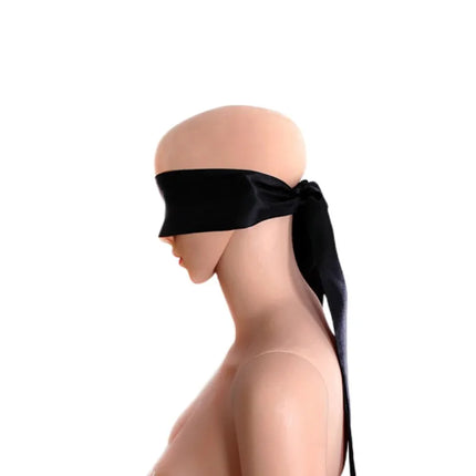 Fetish Cosplay Sex Blindfold Toys with BDSM Bondage Restraint Ribbon Eye Mask for Couple Binding Handcuffs Collar Erotic Product