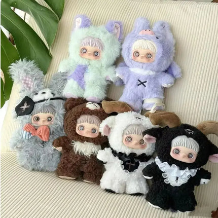 Maymei In Stock Dark Forest Series V2 Blind Box Anime Plush Lamb Doll Mystery Box Cute Action Figure Bag Pendant Halloween Gift