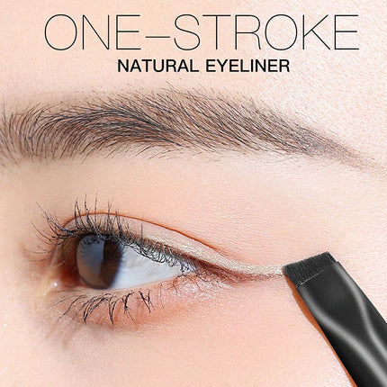 4pcs Blade Makeup Brushes Angled Thin Eyebrow Brush Flat Fine Eyeliner Brush Professional Liner Brow Make Up Tools