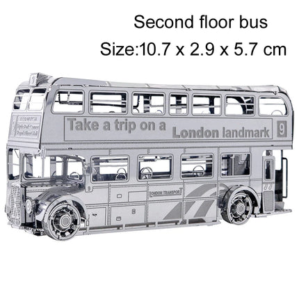 3D Metal Puzzle EF510 Train Vintage Car Mountain Bike Motorcycle model KITS Assemble Jigsaw DIY Puzzle Gift Toys For Children