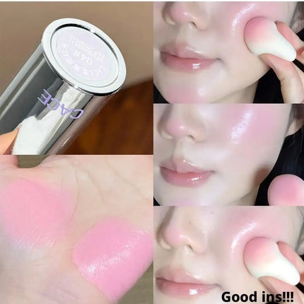 NEW Soft Color Translucent Liquid Blush Moisturizing Clear and Clear Pink White Lift Natural Matte Blush for Girls Makeup