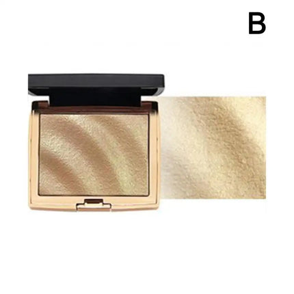 3Colors Facial Highlighter Makeup Palette Face Lasting Glow Brighten Contour Shimmer Powder Illuminator Highlight Cosmetics tool