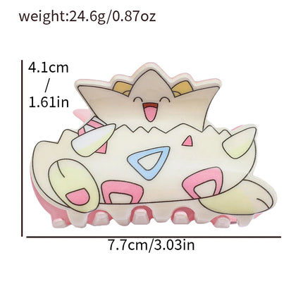 1PC/7PCS"Pokémon" cartoon character hair clip, multifunctional hair accessory