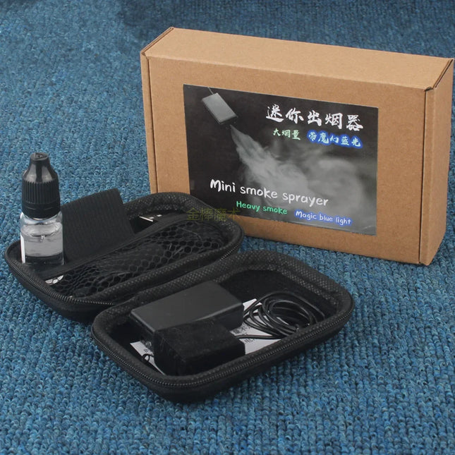 Flash Mini Arm Control Smoke Device ( Gimmick+Online Teaching ) Charge Magic Tricks Magic Props Mentalism Close Up Street Magic