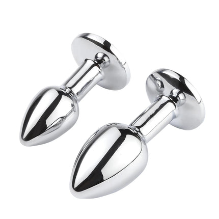 Metal Anal Plug Beginner To Expert 5 Size Butt Plug Dildos Adult Toys Tail Female/Male Prostate Massager Couples Adults Game
