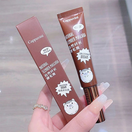 [HB]Cappuvini Slimming Volume Mascara Brown Black Mascara Set Waterproof And Long-Lasting Curl Non-smudge Eyelash Makeup Mascara