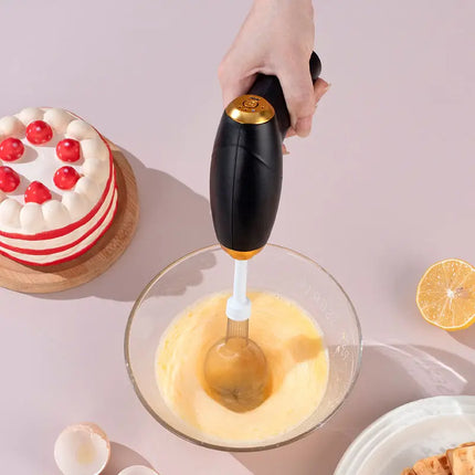 Electric egg beater, egg white mixer, dual stick 3-speed charging handheld cake cream machine, butter machine, kitchen blender
