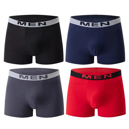 4/10Pcs Men's Fashionable Printed Multi-color Combination Underwear Shorts Youth Casual Sports Underwear Boxer Shorts Home Pan