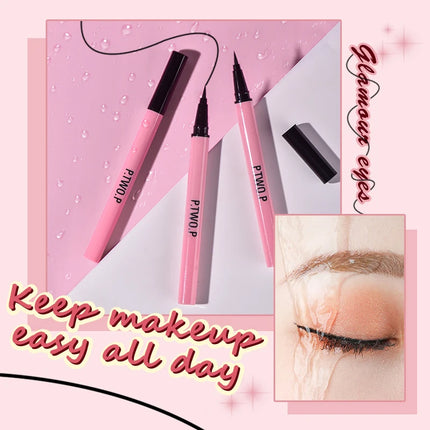 Professional Liquid Eyeliner Cat Style Pen Long-lasting Quick Drying Anti-sweat Waterproof Smooth Matte Black Eyeliner Makeups