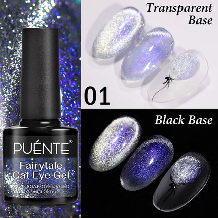 7.5ML Amber Moonlight Cat Magnetic Gel High Glossy Luxury Coffee Series Cat Eye Gel Soak Off UV Semi-Permanent Nail Art Varnish