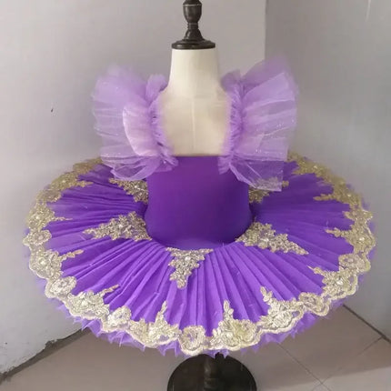 Ballerina Dance Costume Girls Dresses Princess Summer Tutu Adult Child Ballet Dress Kids Clothes Baby Vestidos Girl Outfit