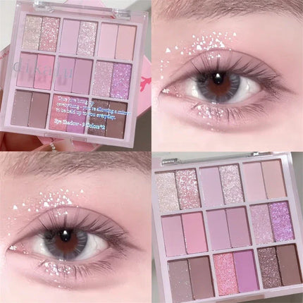 18Color Eyeshadow Palette Gliter for Eyes Shadow Palette Long Lasting Korean Eye MakeUp Eyeshadow Palette Cosmetics Eye Shadow