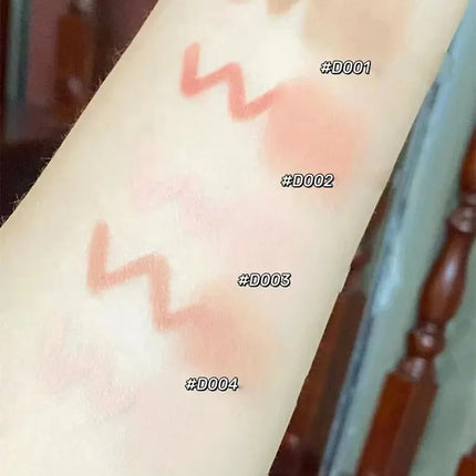 Nude Lip Liner with Lip Brush Cappuvini Korean Style Lip Makeup Long Last Velvet Matte Lipstick