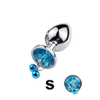 round S blue