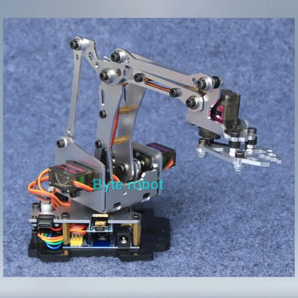 MG90S 4 DOF Robot Arm with Metal Servo MeArm for Arduino Robotics Arm DIY Kit APP Control Mechanical Claw Clamp Programmable Kit