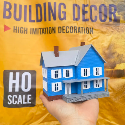 1:87 Scale Model Dwelling House Kit Model Stadium model, Budokan simulation building, Halloween Haunted House Ho Model Church