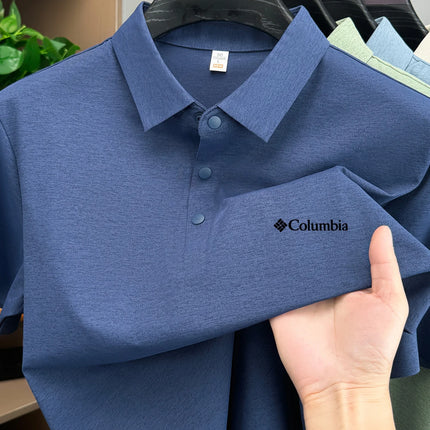 Bestselling high-end brand summer exquisite letter printed breathable men's polo shirt comfortable breathable men's short sleeve