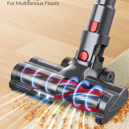 LARESAR V8 48Kpa 500W Cordless Vacuum Cleaner Car 60 Mins Home Appliance Wireless Removable Battery 2024 NEW Brushless motor