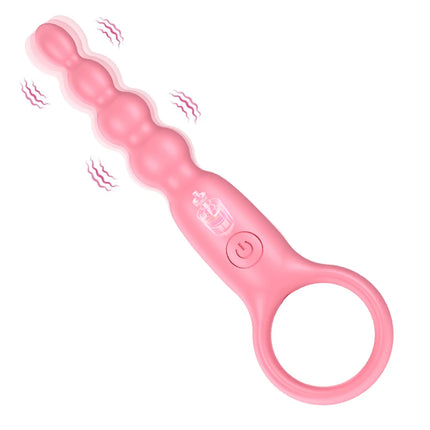 Vibrating Anal Beads Butt Plug Anal Plug Prostate Massager Anal G Spot Vibrator Anal Toy Adult Sex Toy for Men Women Couples