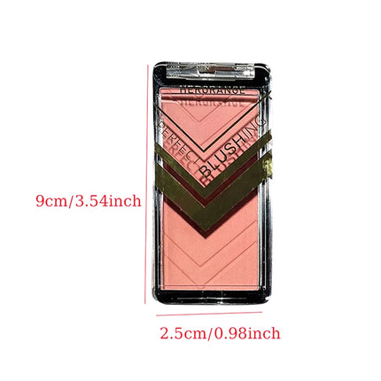[MP]Girl Blush Peach Makeup Blusher Palette Cheek Nude Brown Contour Blush Cosmetics Korean Natural Rouge Cheek 6 Colors