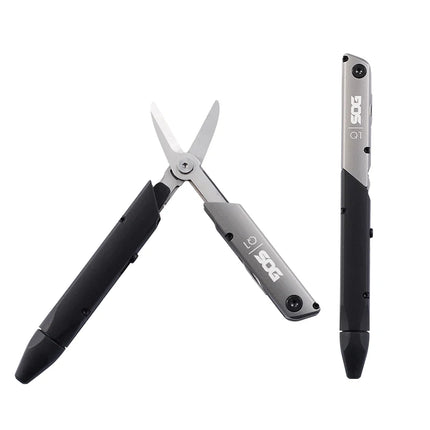 SOG 4 in 1 BATON Q1 Multi-Tool Folding Scissors EDC Tactical Pen Multifunctional Portable Tools Pocket Screwdriver Bottle Opener