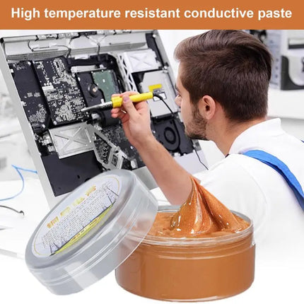Copper Grease 30g Car Brake Pad Lubricants Anti Seize Copper Thread Grease Automotive Maintenance Compound Conductive Paste