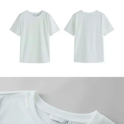 100% pure cotton men's luxurious brand letter print T-shirt, short-sleeved T-shirt, high-quality men's clothing, streetwear