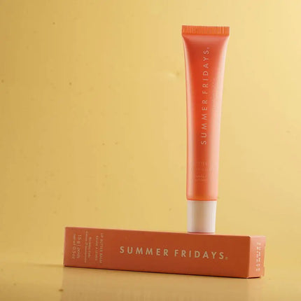 Summer Fridays Lip Balm Lipstick Moisturizing Glossy Smooth Soft Lips Cosmetics Sugar Vanilla Beige Sweet Mint Makeup Lip Care