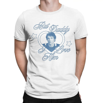 Heated Rivalry Ilya Rozanov But Daddy I Love Him T Shirt Men's Pure Cotton Vintage T-Shirts Crew Neck Tees Short Sleeve Clothing