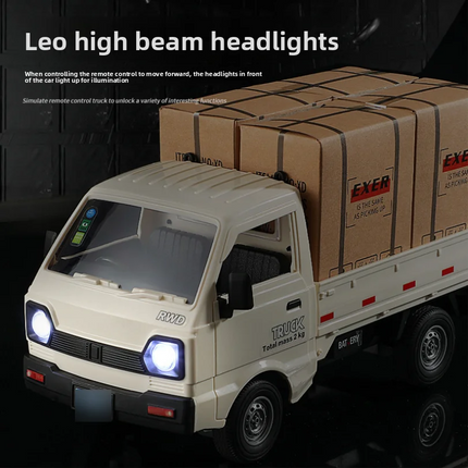 Spray Acousto-optic Remote Control Car Simulation Double Door Micro Card Drift Car Bread Truck Children's Toy Car