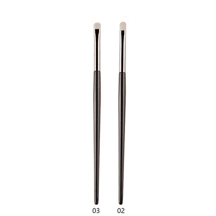 1pc White Pony Hair Eyeshadow Makeup brushes Small Smudge Precision Crease Detail Bevel Eye Shadow Make up brush Liner Lip