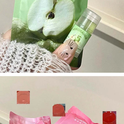Herorange Lip Flower Elegant Lip Balm Long-Lasting Moisturizing Refreshing Non-Sticky Prevents Dryness and Reduces Lip Lines Primer Christmas Gift