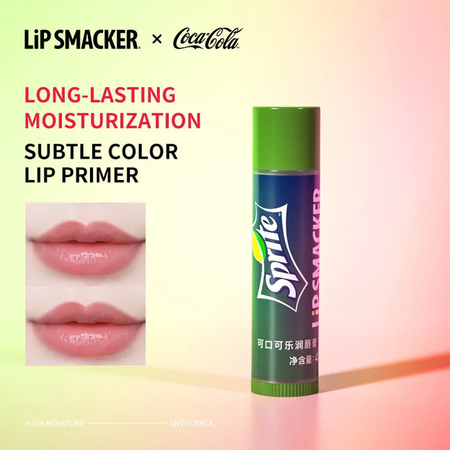 LiP SMACKER X Coca-Cola Collaborative Lip Balm for Autumn/Winter Moisturizing Long-lasting Tinted Lip Balm Christmas Gift