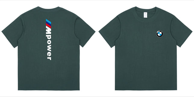 Men's 2026 BMW M POWER Short Sleeved T-shirt Men's Half Sleeved Clothing Custom Team Clothing Motorcycle Riding Clothing Trend