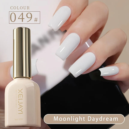 Roman bottle Moonlight White 9 colors optional nail polish new white pink nude color firm and durable super bright gloss