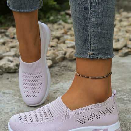 Fashionable casual single shoes, breathable and comfortable women's shoes, sports vulcanized shoes, anti-slip flat shoes